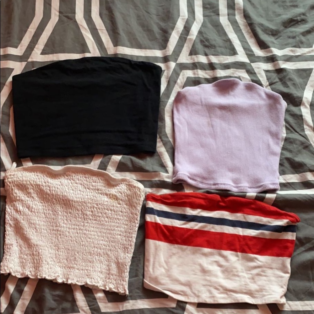 ALL FOUR TUBE TOPS
